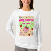 Happy Birthday T-shirt (Voorkant)