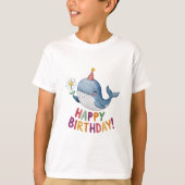 Happy Birthday T-shirt (Voorkant)