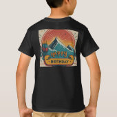 Happy Birthday T-shirt (Achterkant)