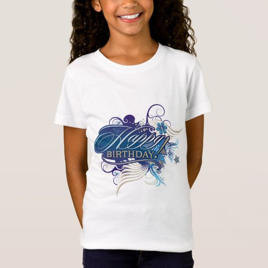Happy Birthday T-shirt (Voorkant)
