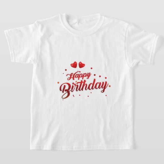 Happy Birthday T-shirt (Laagn)