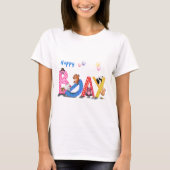 Happy Birthday T-Shirt Baby Partij Funny (Voorkant)