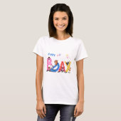 Happy Birthday T-Shirt Baby Partij Funny (Voorkant volledig)