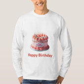 Happy Birthday T Shirt Design (Voorkant)