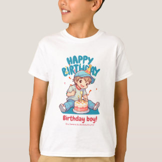 Happy Birthday T-shirt ontwerp