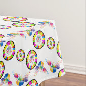 Happy Birthday Tablecloth Bumblebee Balloons Tafelkleed (Voorbeeld)