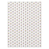 Happy Birthday Tablecloth Colorful Candles Tafelkleed (Voorkant)