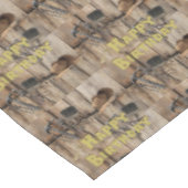 Happy Birthday Tablecloth Construction Tools Tafelkleed (Gekanteld)