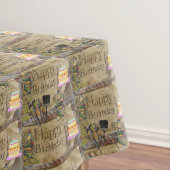 Happy Birthday Tablecloth Construction Tools Tafelkleed (Voorbeeld)