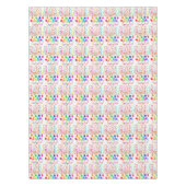 Happy Birthday Tablecloth Cupcakes Tafelkleed (Voorkant)