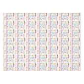 Happy Birthday Tablecloth Friends Family Tafelkleed (Voorkant (Horizontaal))