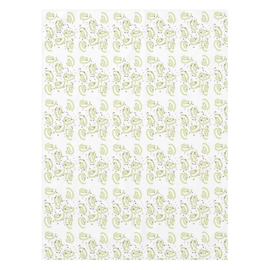 Happy Birthday Tablecloth Green Confetti Tafelkleed (Voorkant)