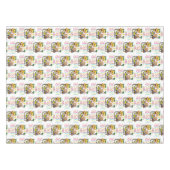 Happy Birthday Tablecloth Man Dog Sombrero Tafelkleed (Voorkant (Horizontaal))