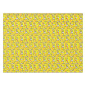 Happy Birthday Tablecloth Penguin Tafelkleed (Voorkant (Horizontaal))