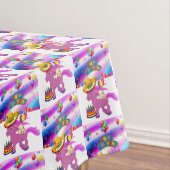 Happy Birthday Tablecloth Pony Tafelkleed (Voorbeeld)