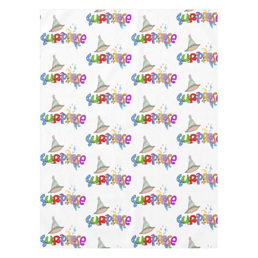 Happy Birthday Tablecloth Tafelkleed (Voorkant)