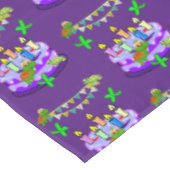 Happy Birthday Tablecloth Turtles Tafelkleed (Gekanteld)