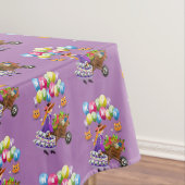 Happy Birthday Tablecloth Victoriaans Tafelkleed (Voorbeeld)
