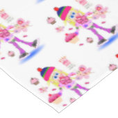 Happy Birthday Tablecloth Wacky Girl Tafelkleed (Gekanteld)