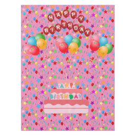 Happy Birthday Tafelkleed