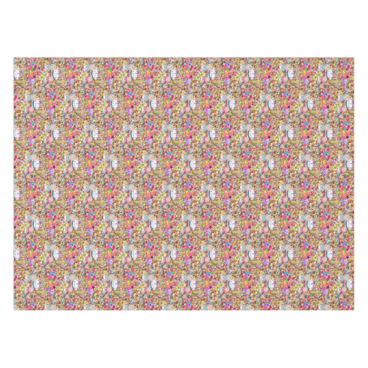 Happy Birthday Tafelkleed Kinder (Voorkant (Horizontaal))