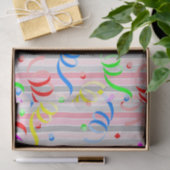 Happy Birthday-tapestapel Stripe Tissuepapier (Geschenk)