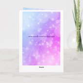 Happy Birthday Tarot Mama design Kaart (Achterkant)