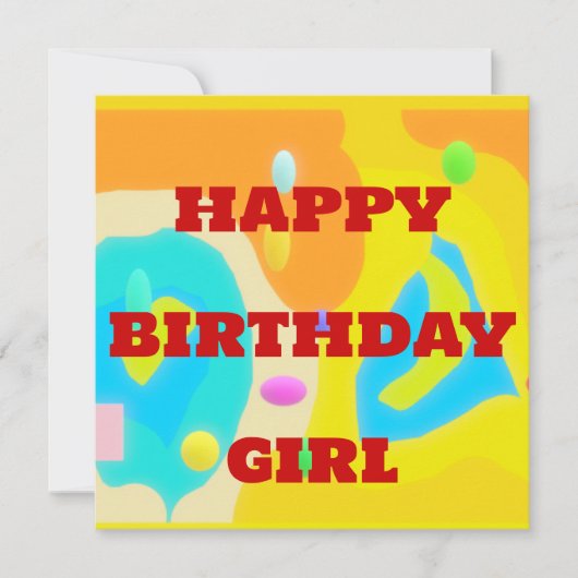 Happy Birthday tassen van leuke kleuren geel en or (Voorkant)