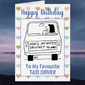 Happy Birthday Taxi-driver