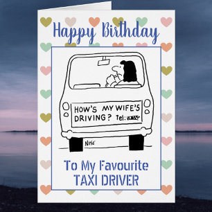 Happy Birthday Taxi-driver