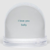 Happy Birthday Teckel Anime Sneeuwbol (Achterkant)