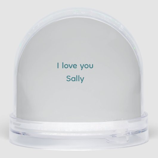 Happy Birthday Teckel Anime Sneeuwbol (Achterkant)