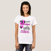HAPPY BIRTHDAY TEESHIRT VOOR DAMES "QUEEN TEESHIRT T-SHIRT (Voorkant volledig)