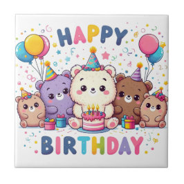 Happy Birthday Tegeltje