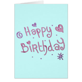 Happy Birthday-tekst afspelen