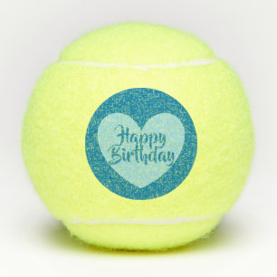 Happy Birthday-tennisballen van dalDesignNZ Tennisballen