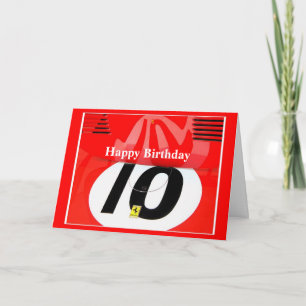 Happy Birthday Tens Kaart