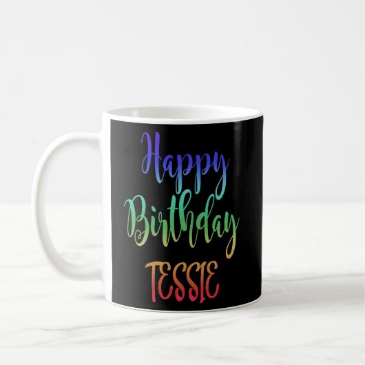 Happy Birthday Tessie Idea Koffiemok (Links)