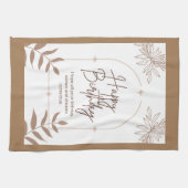 Happy Birthday Theedoek (Horizontaal)