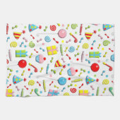 Happy Birthday Theedoek (Horizontaal)