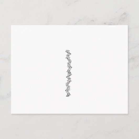 Happy Birthday Three Ginger Singing Cats   Briefkaart (Achterkant)