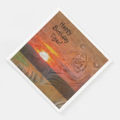 Happy Birthday Tiger Servet (Hoek)