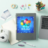 Happy Birthday...time to celebrate! Sticker (iPad Cover)