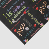 Happy Birthday Tissue Paper Brother in law Tissuepapier (Detail)