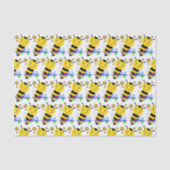 Happy Birthday Tissue Paper Bumblebee Tissuepapier (Voorkant)