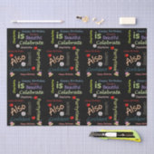 Happy Birthday Tissue Paper Charlotte Tissuepapier (Craft)