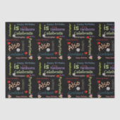 Happy Birthday Tissue Paper Christopher Tissuepapier (Voorkant)