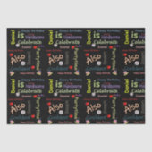 Happy Birthday Tissue Paper Daniel Tissuepapier (Voorkant)