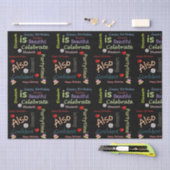 Happy Birthday Tissue Paper Elizabeth Tissuepapier (Craft)