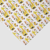 Happy Birthday Tissue Paper Giraffe Tissuepapier (Detail)